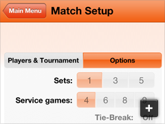 Match Setup